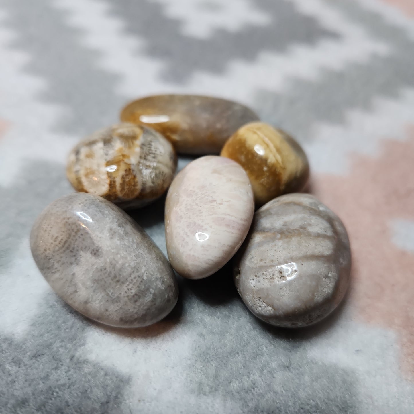 Coral Jade Tumble