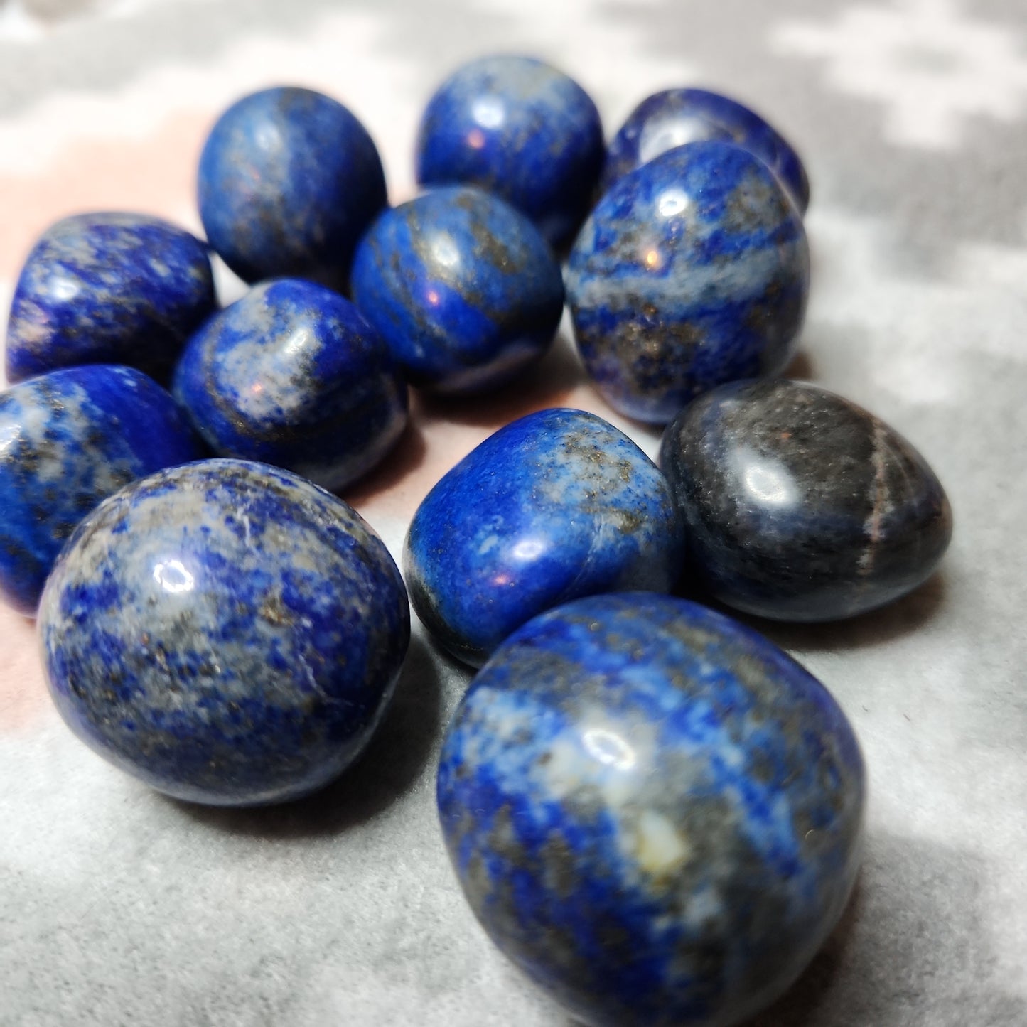Lapis lazuli tumble