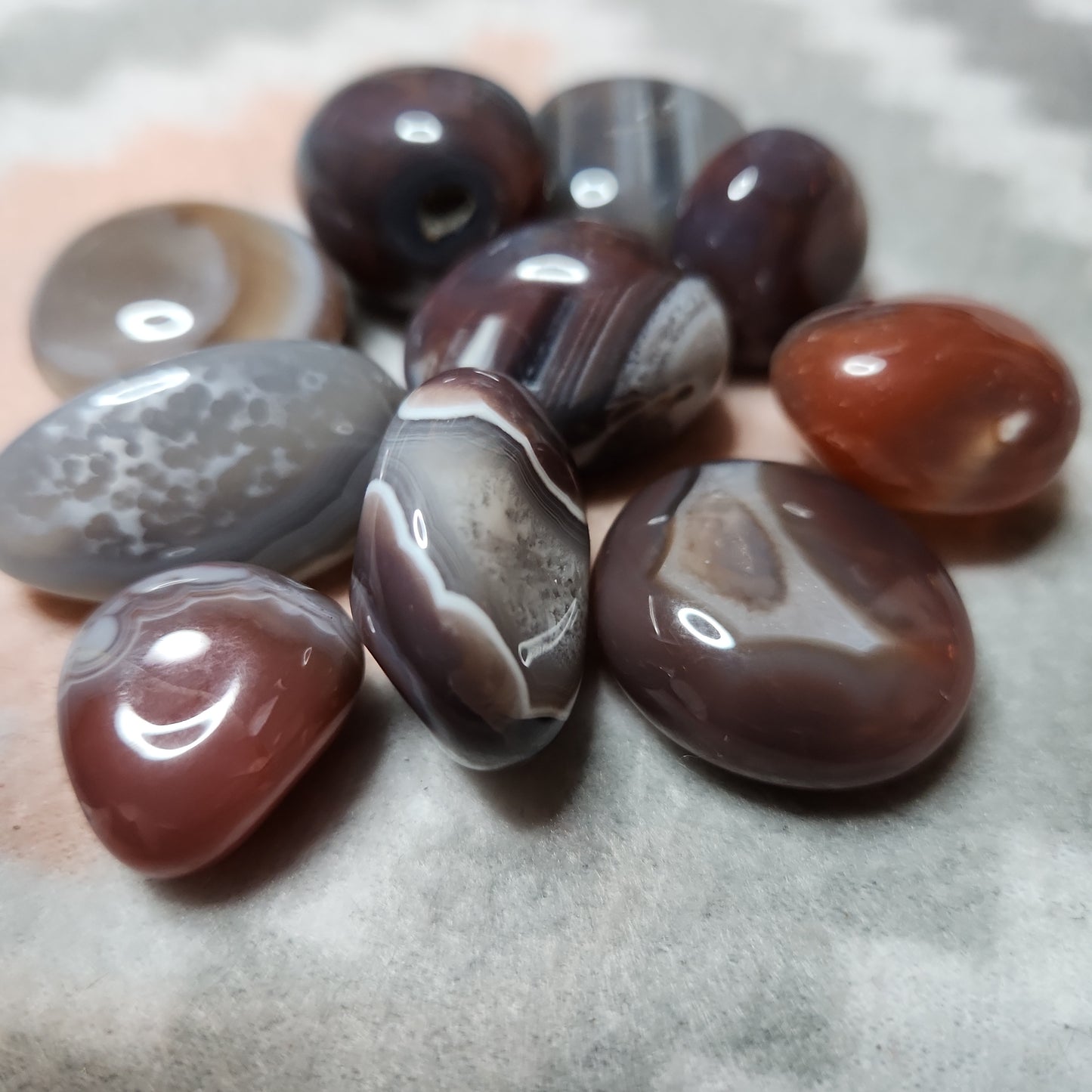 Botswana agate tumble