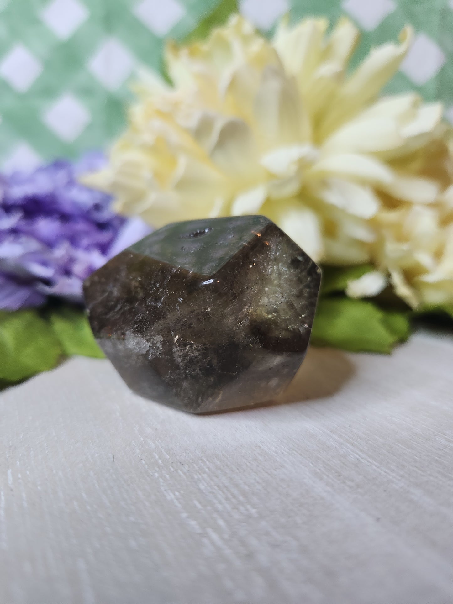 Smoky quartz freeform