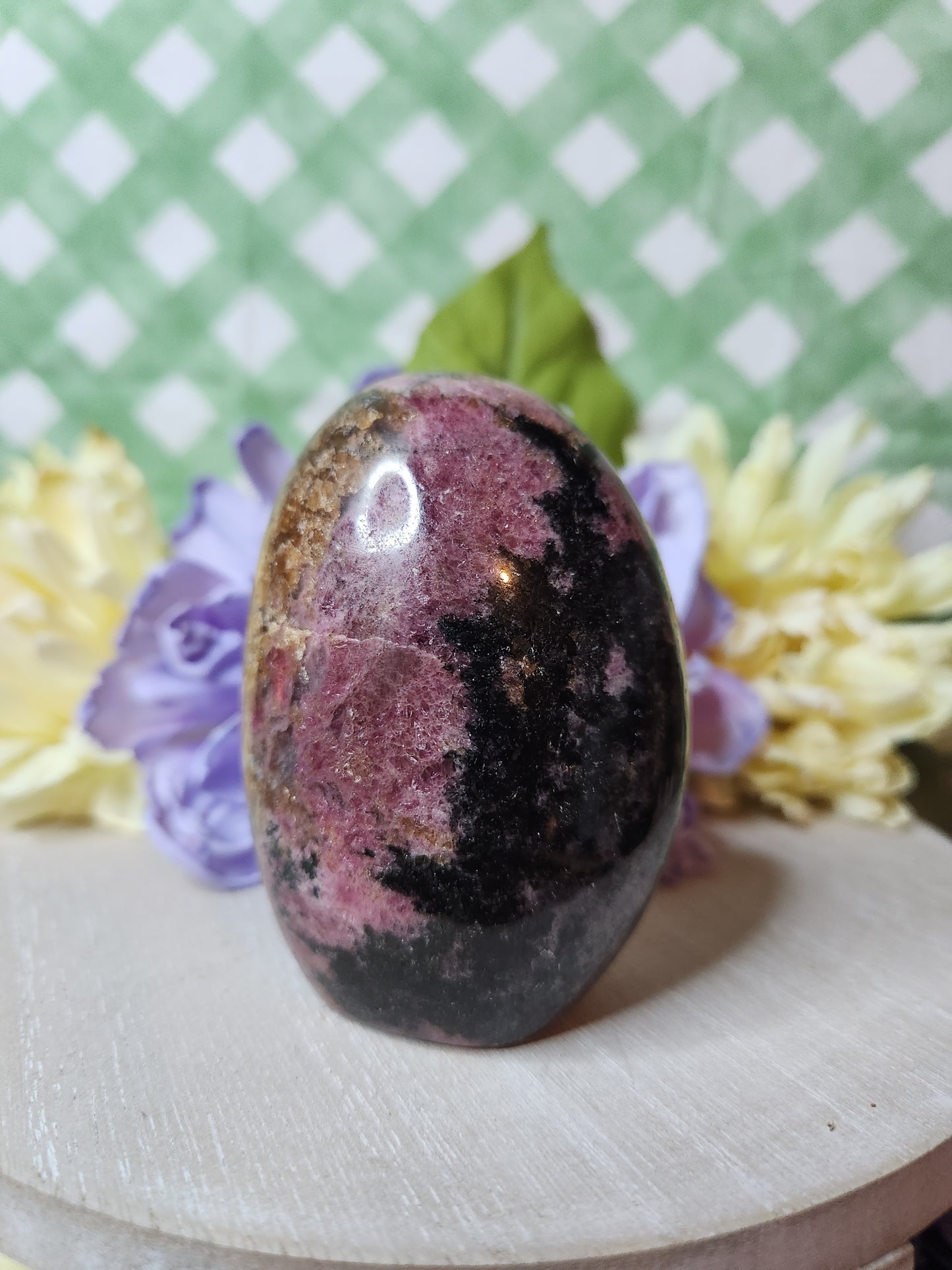 Rhodonite freeform