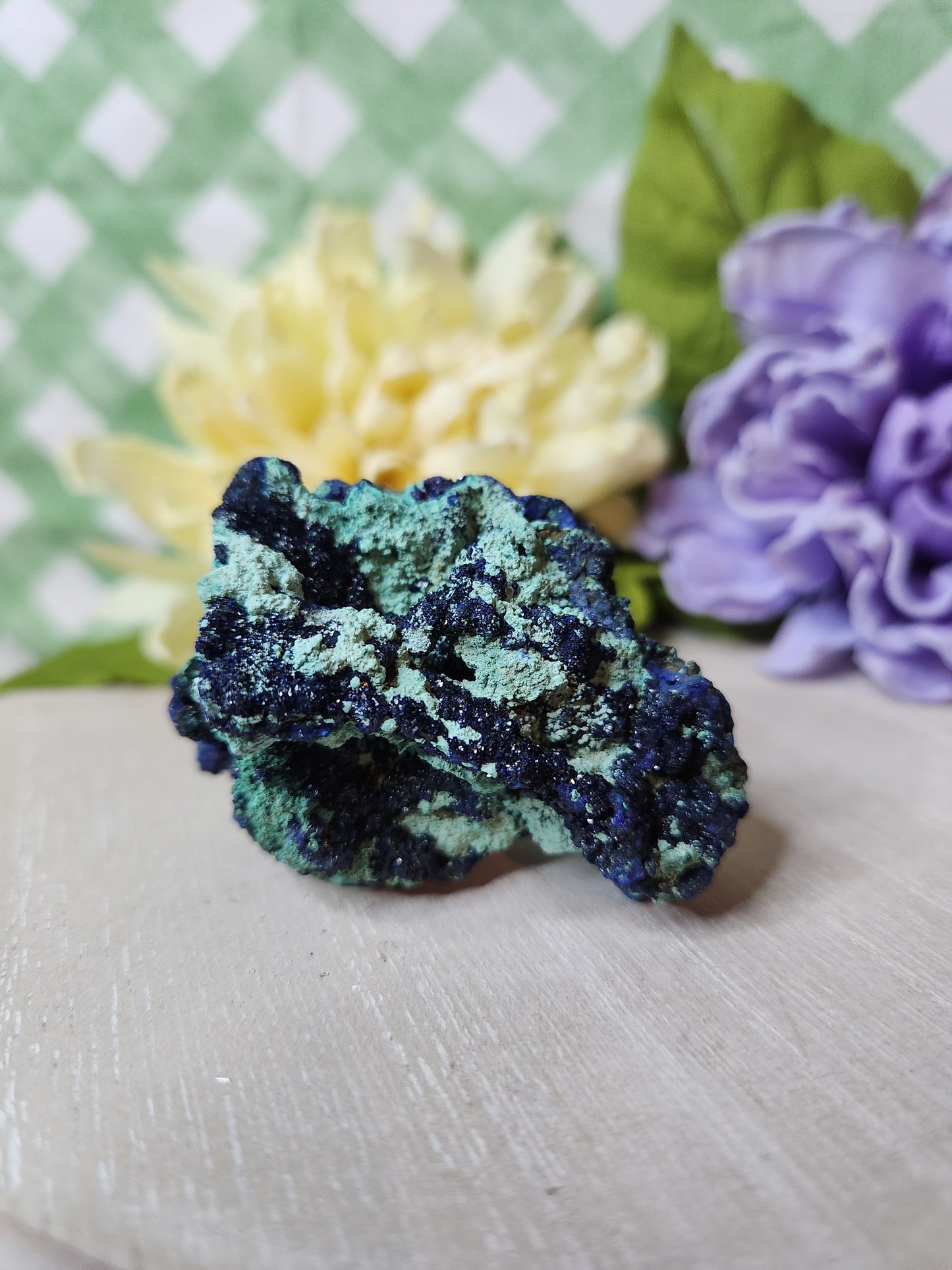 Azurite malachite specimen (a)