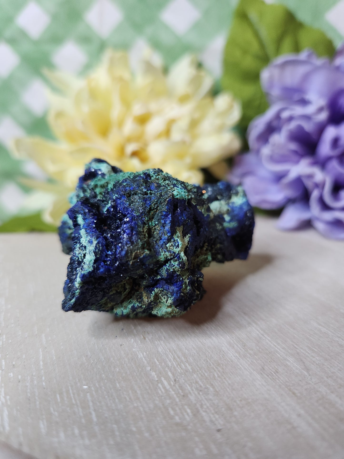 Azurite malachite specimen (a)
