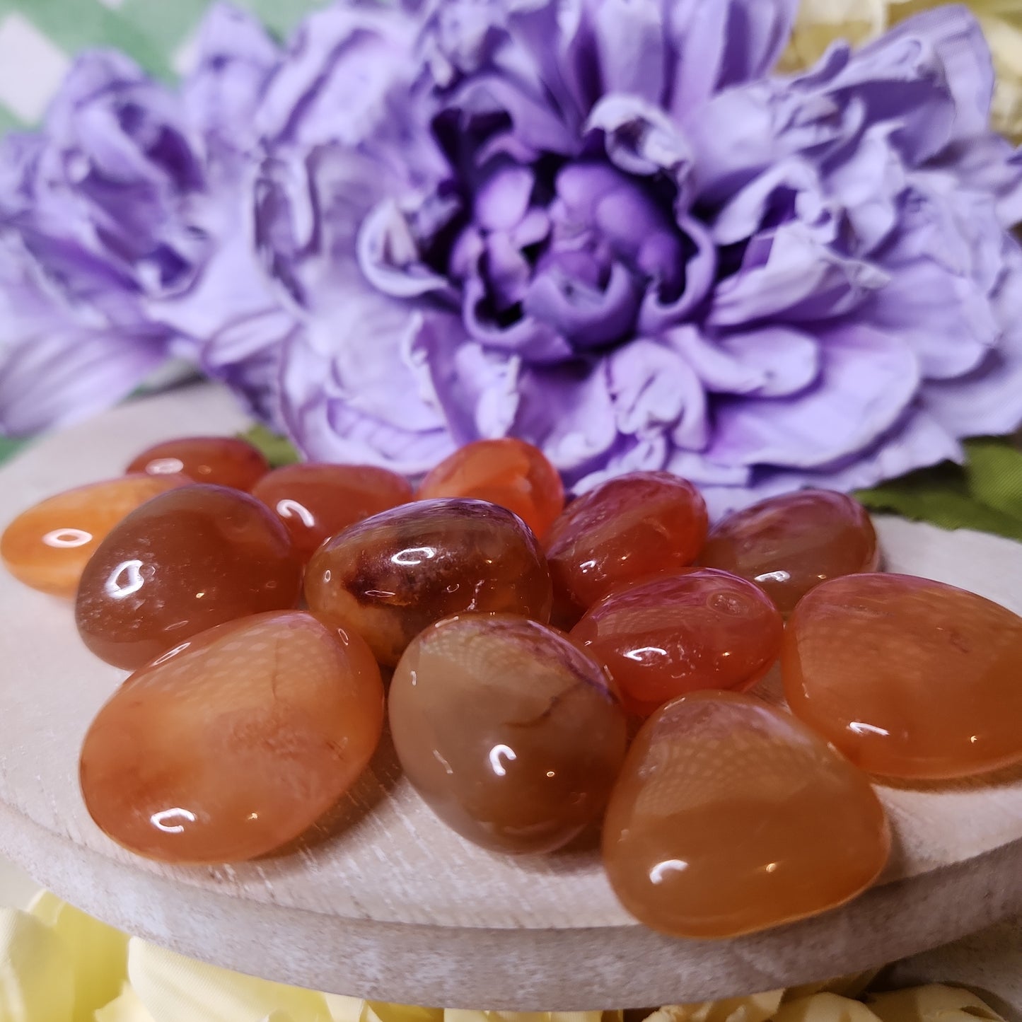 Carnelian tumble