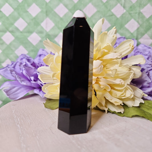 Black obsidian tower (a)