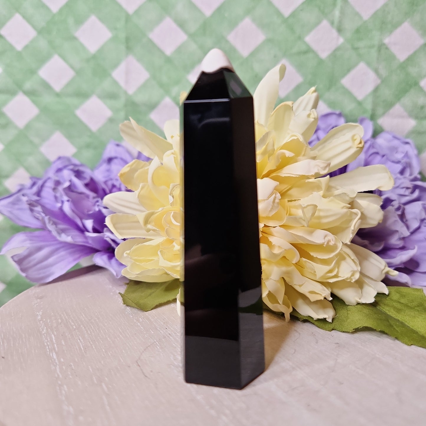 Black obsidian tower (a)