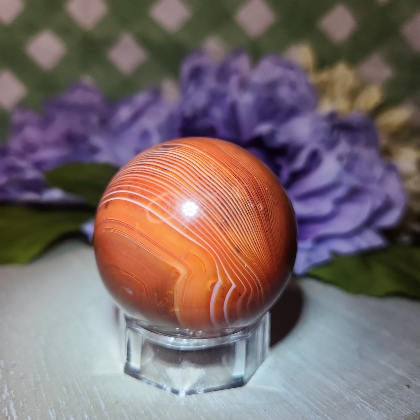 Sardonyx sphere (d)