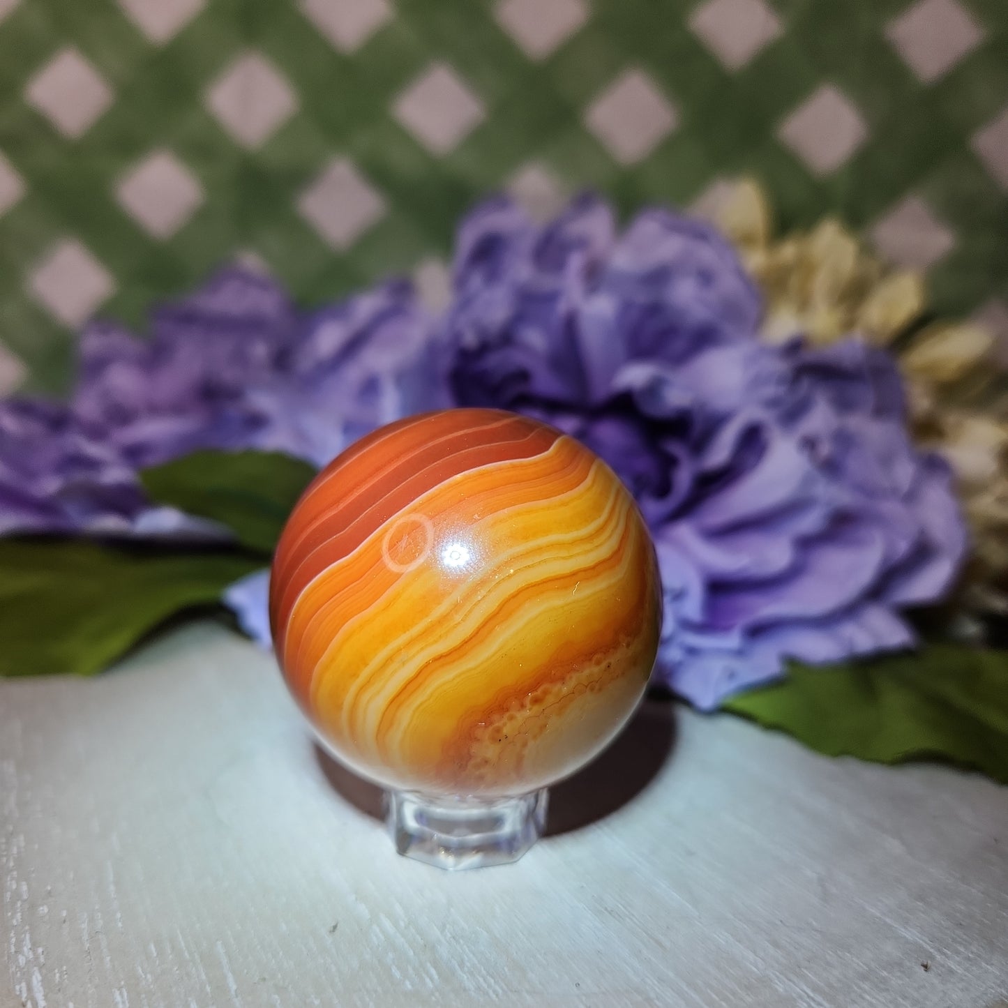 Sardonyx sphere (e)
