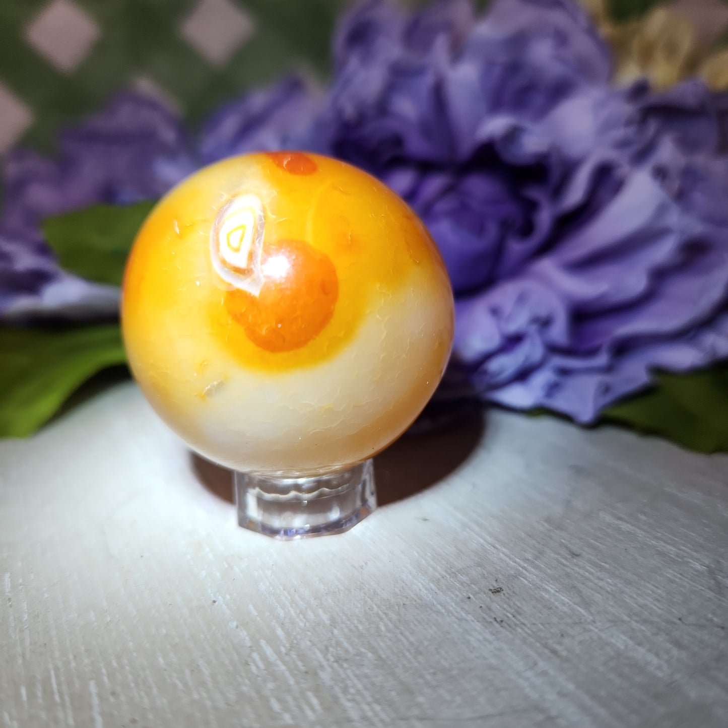 Sardonyx sphere (k)