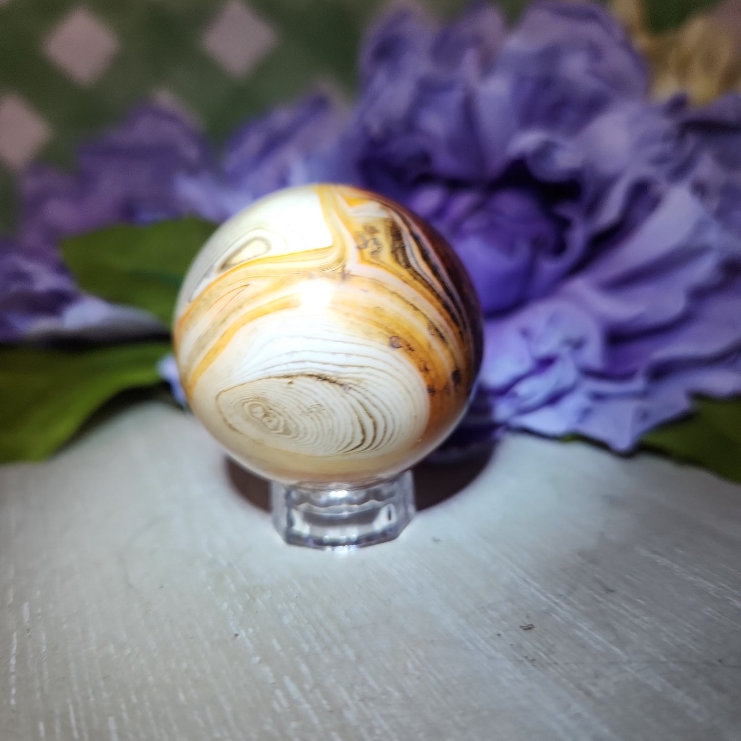 Sardonyx sphere (L)