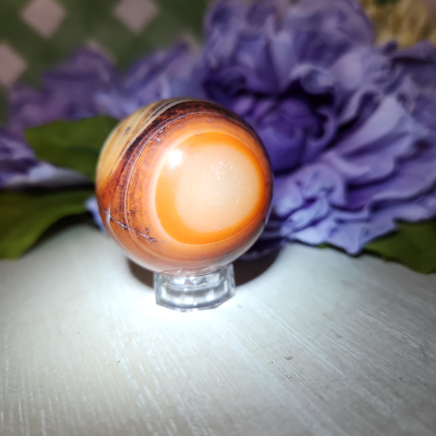 Sardonyx sphere (L)