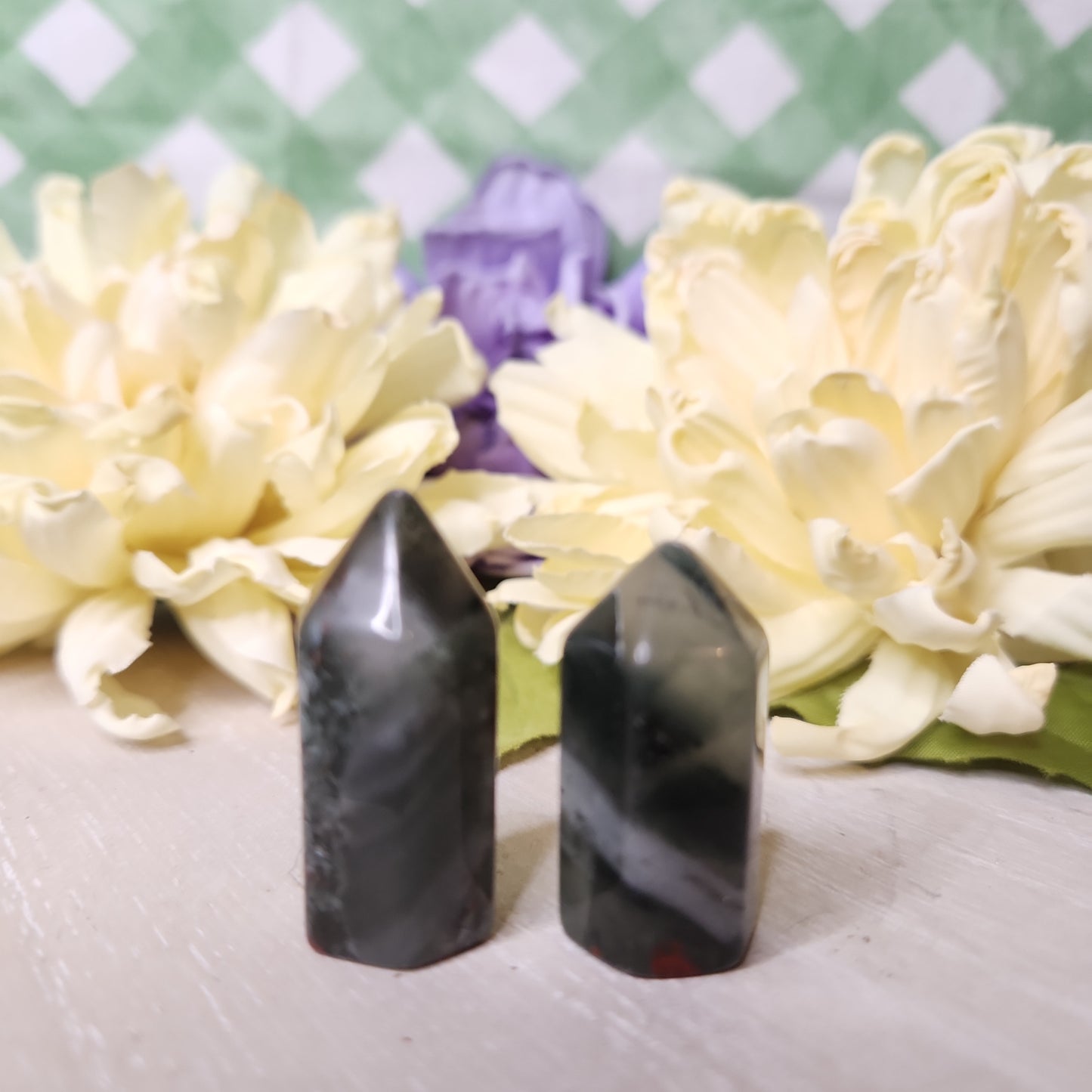 African bloodstone mini tower