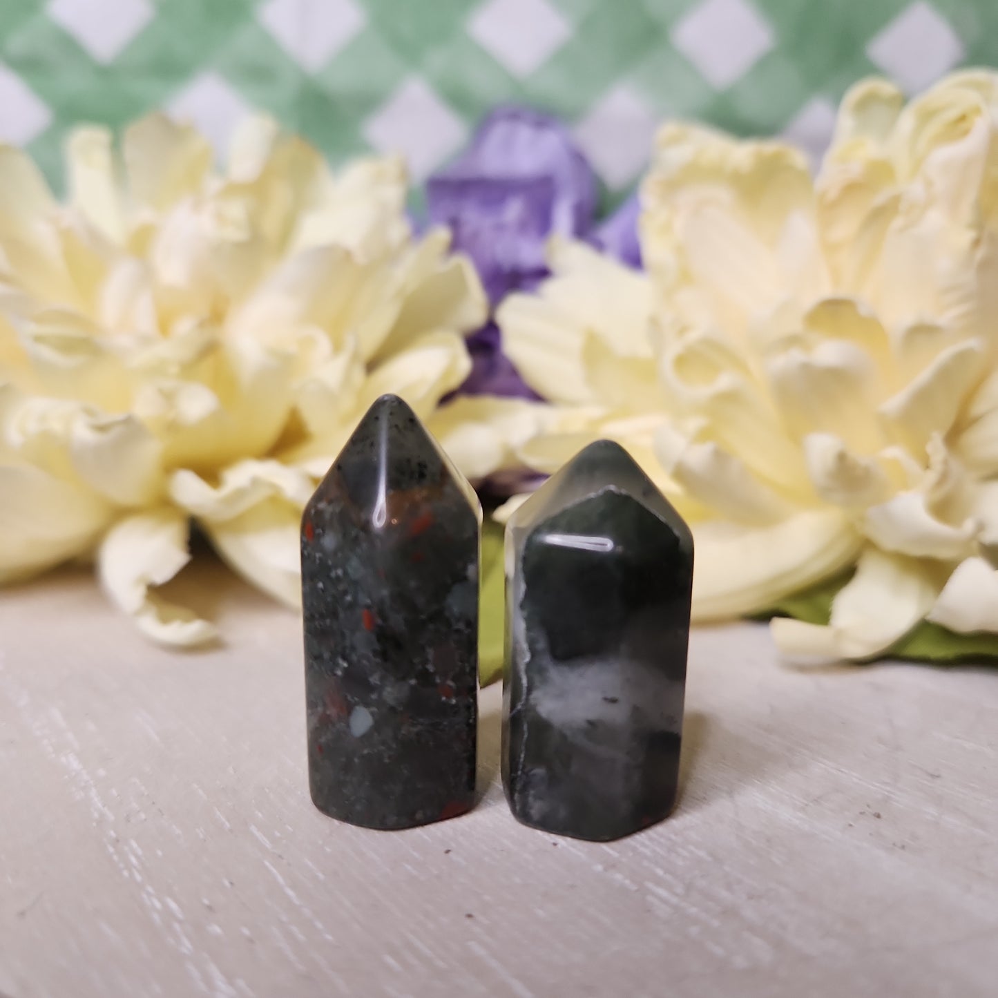African bloodstone mini tower
