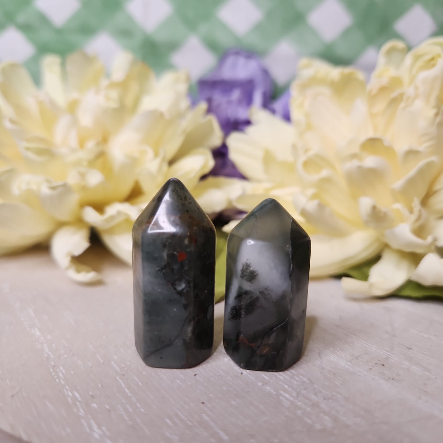 African bloodstone mini tower