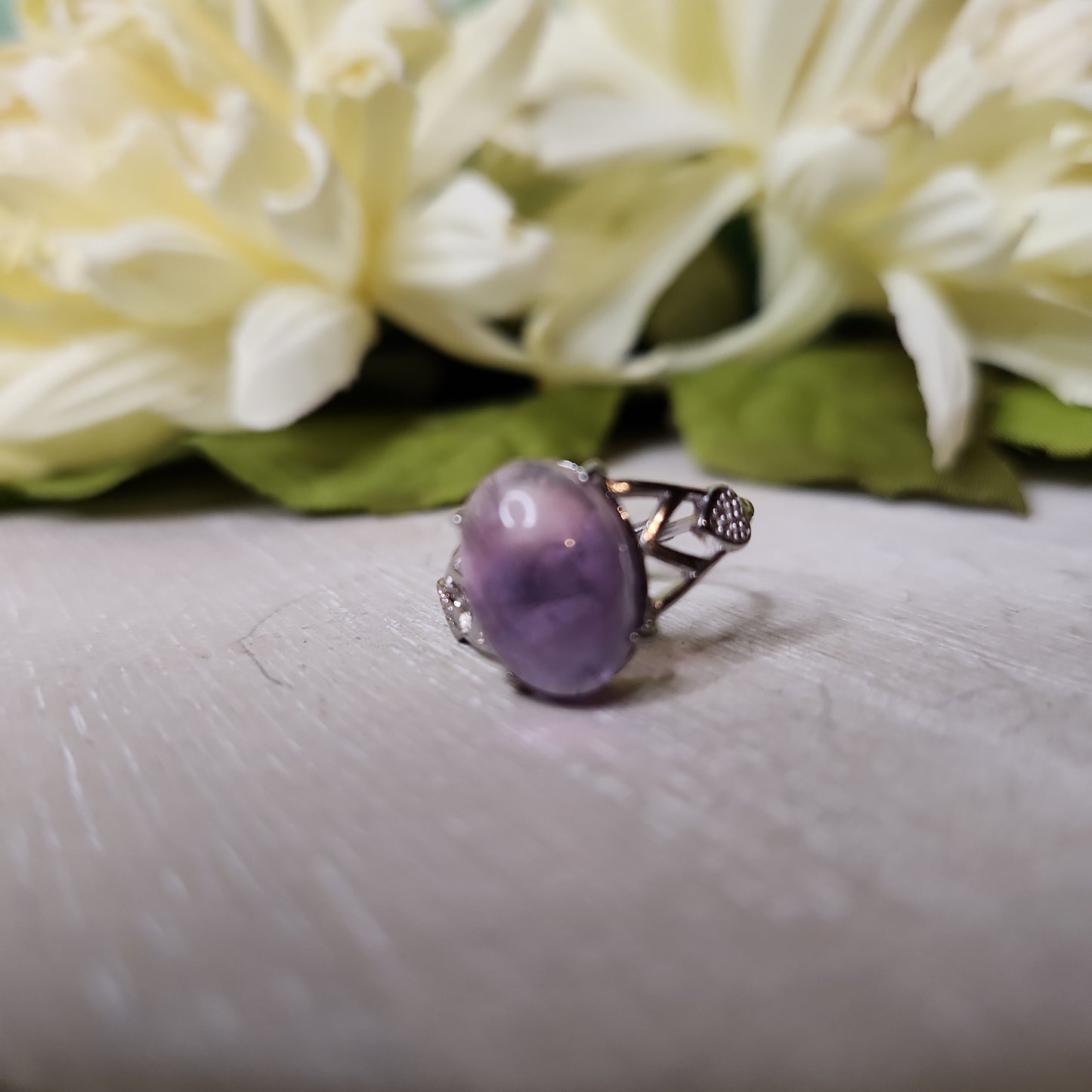 Fluorite ring (a)