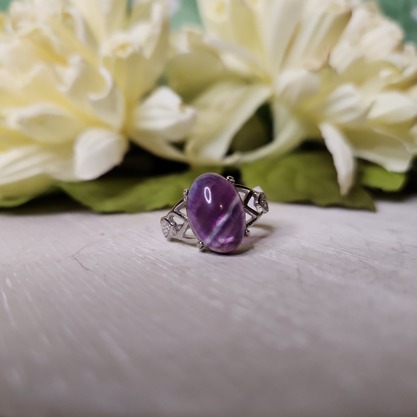 Fluorite ring (c)