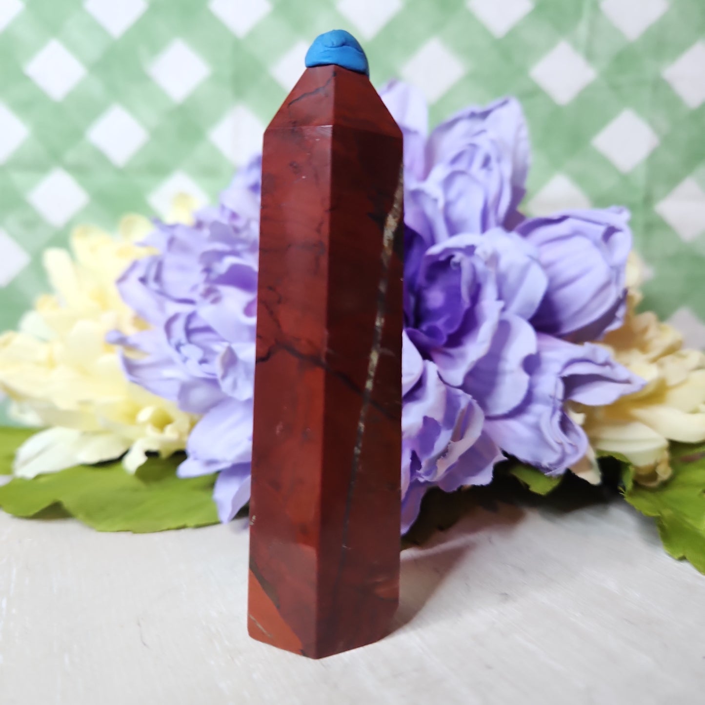 Red jasper tower (a)