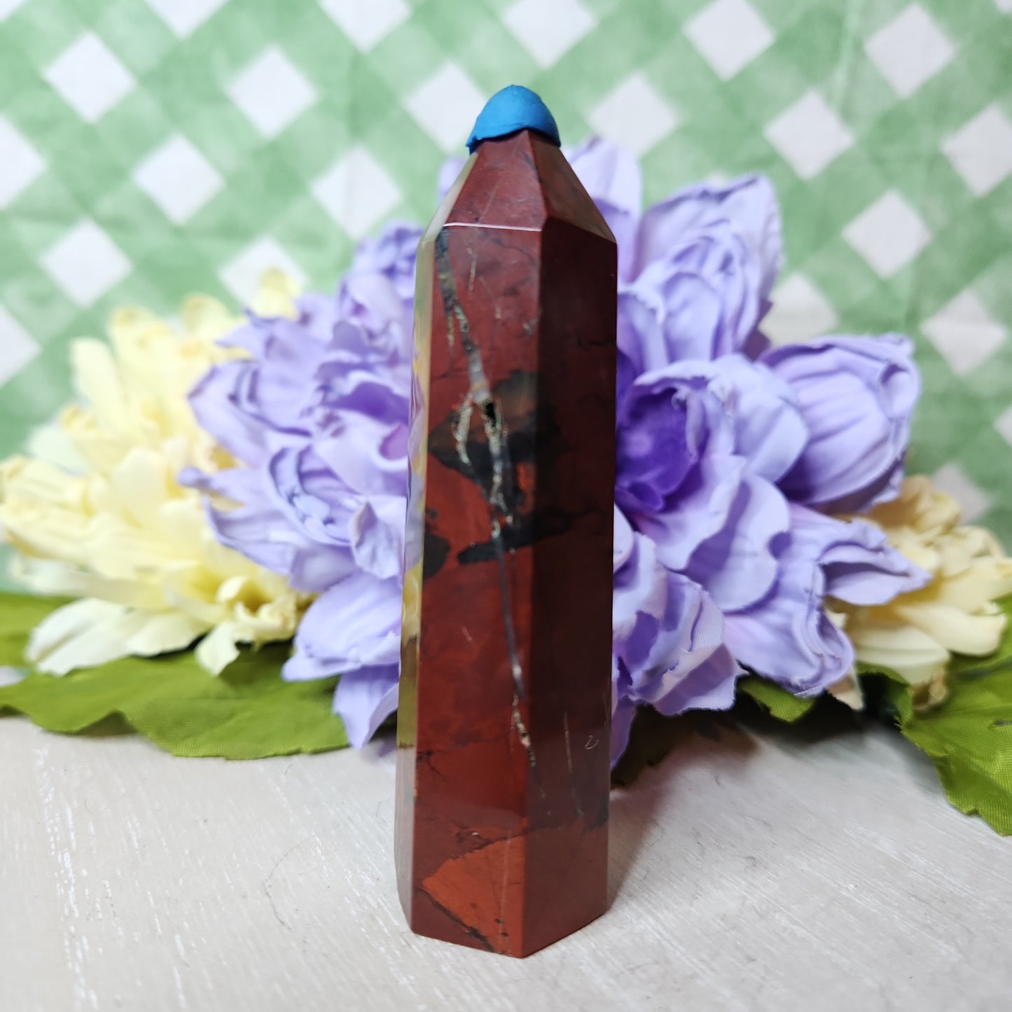 Red jasper tower (a)