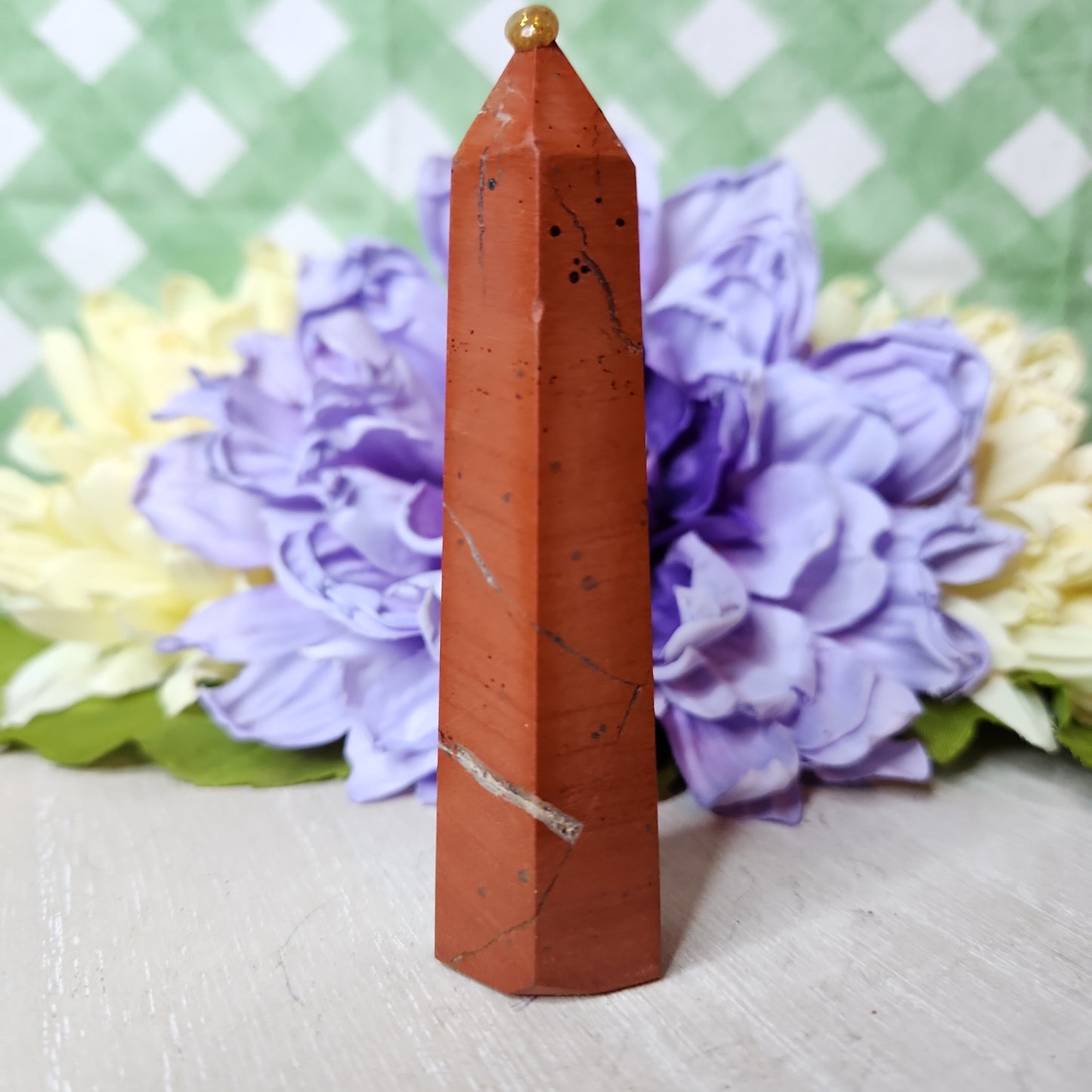 Red jasper tower (b)
