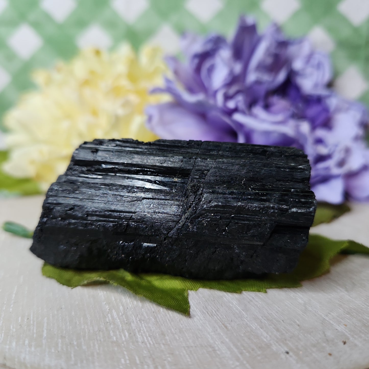 Black tourmaline specimen (b)