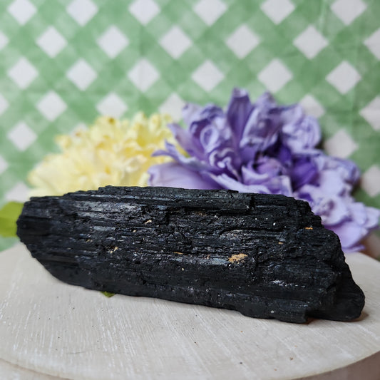 Black tourmaline specimen (a)