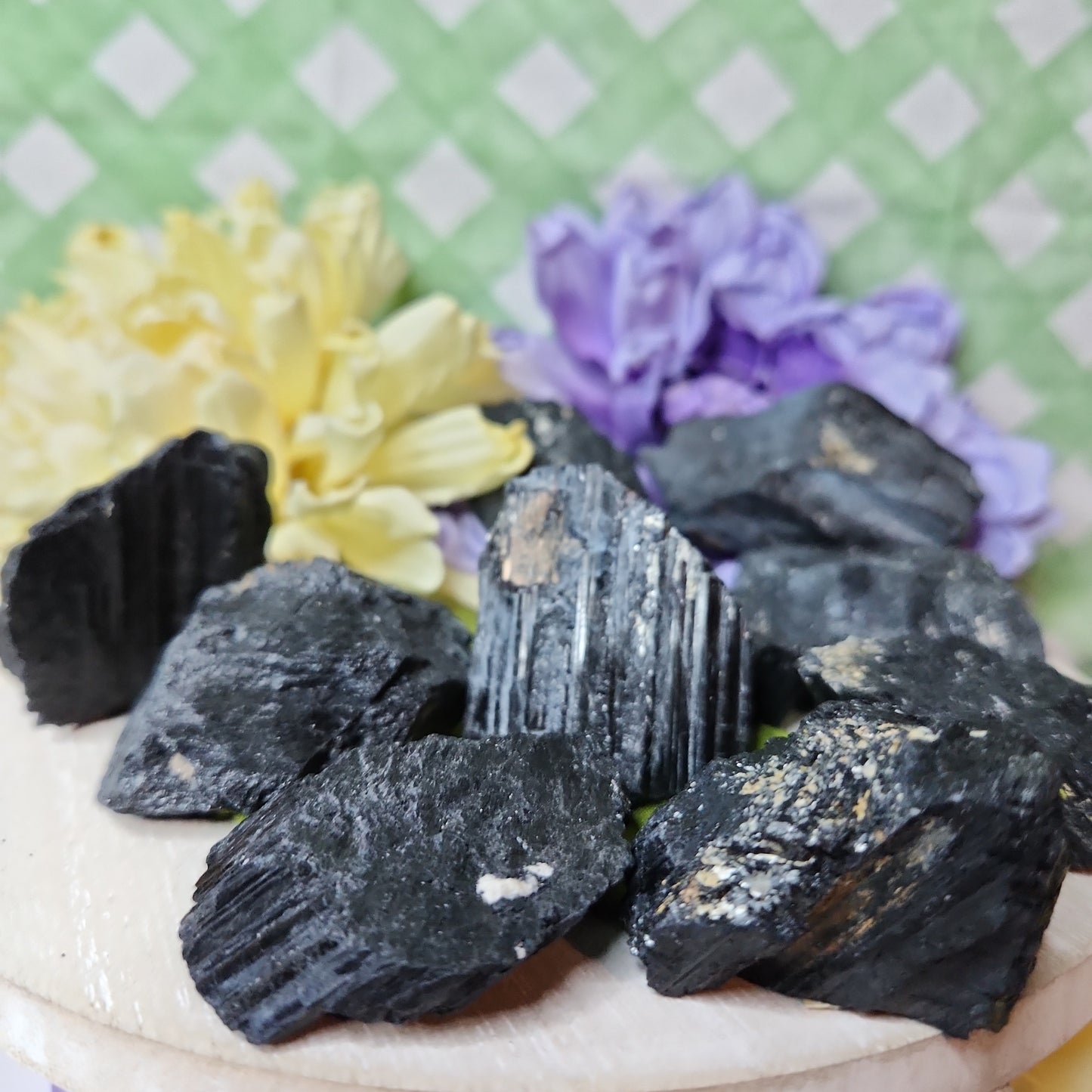 Small black tourmaline specimen