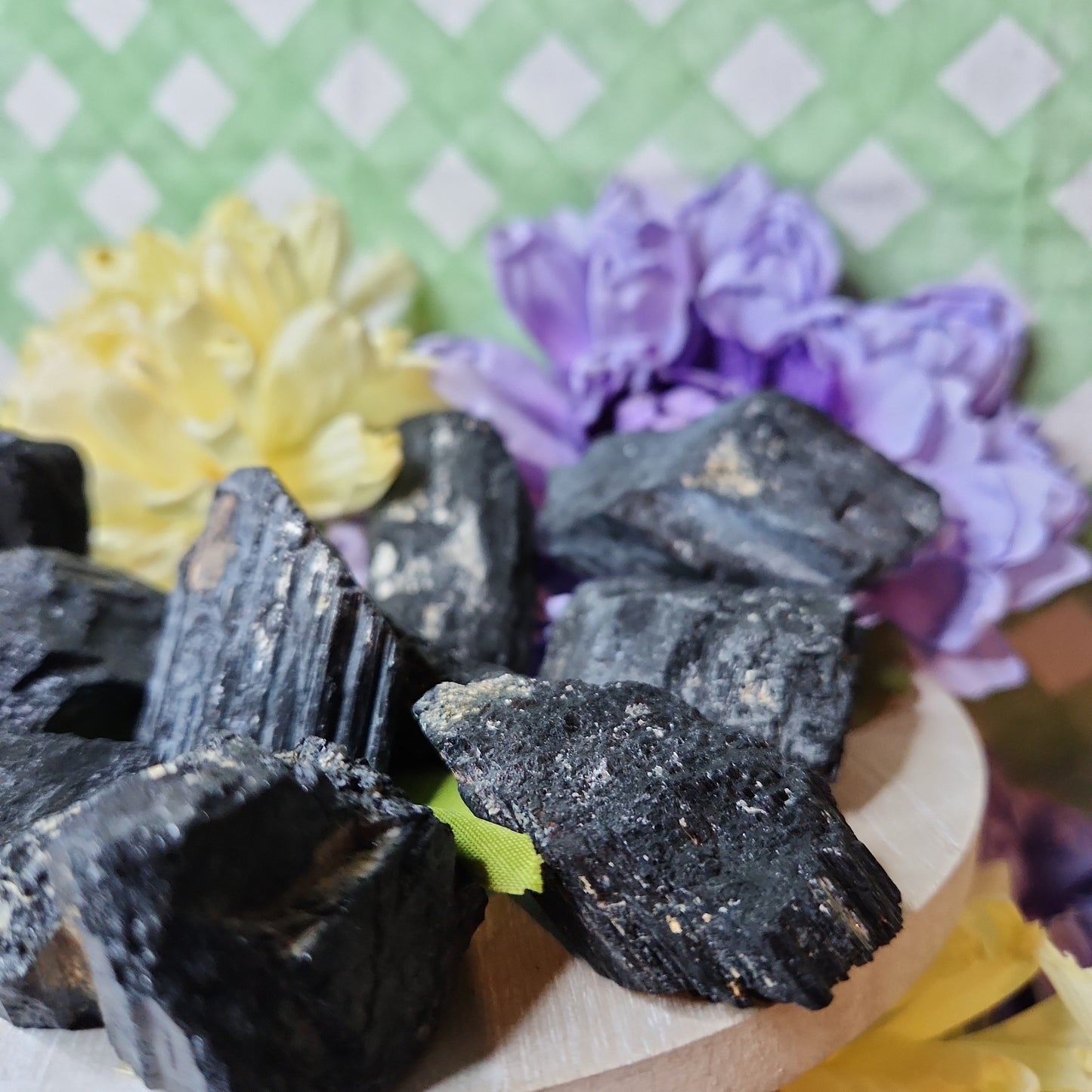 Small black tourmaline specimen
