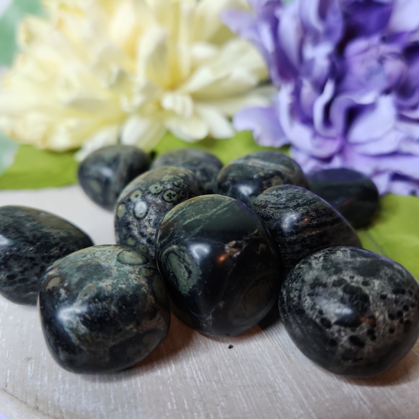 Kambaba jasper tumble