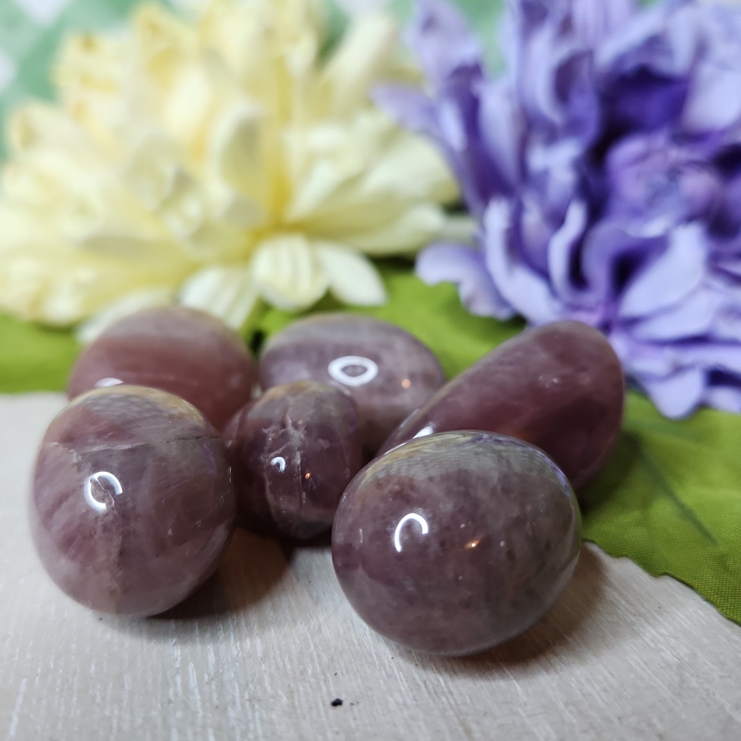 Lavender rose quartz tumble