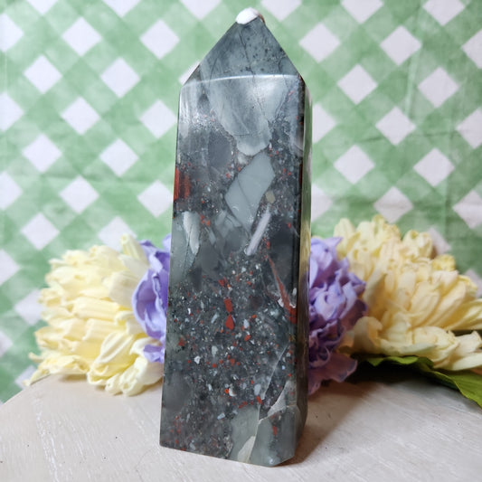African bloodstone tower (e)