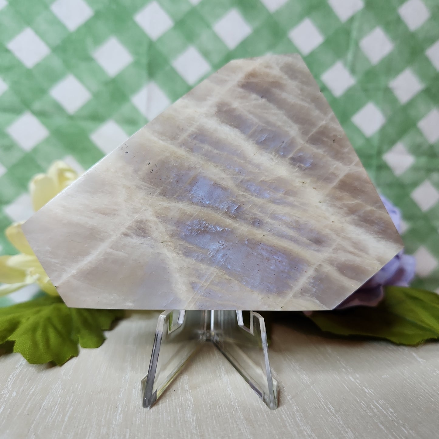 Moonstone slab (c)