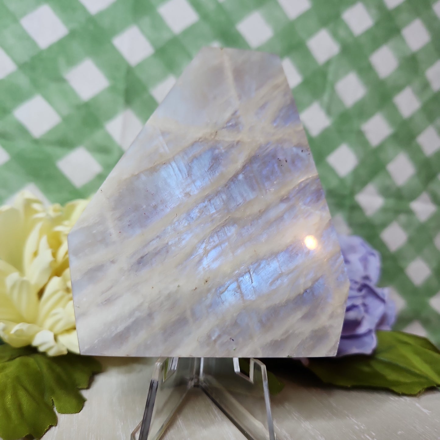 Moonstone slab (c)