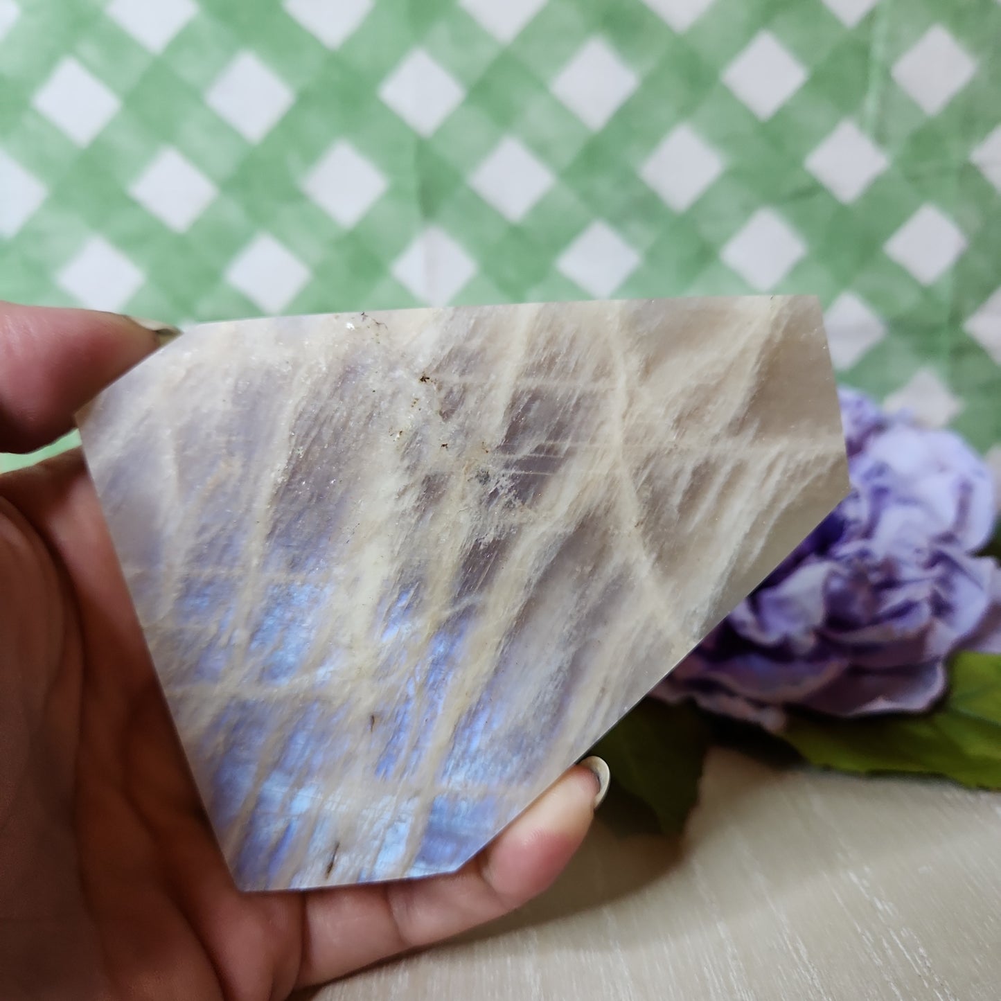 Moonstone slab (c)