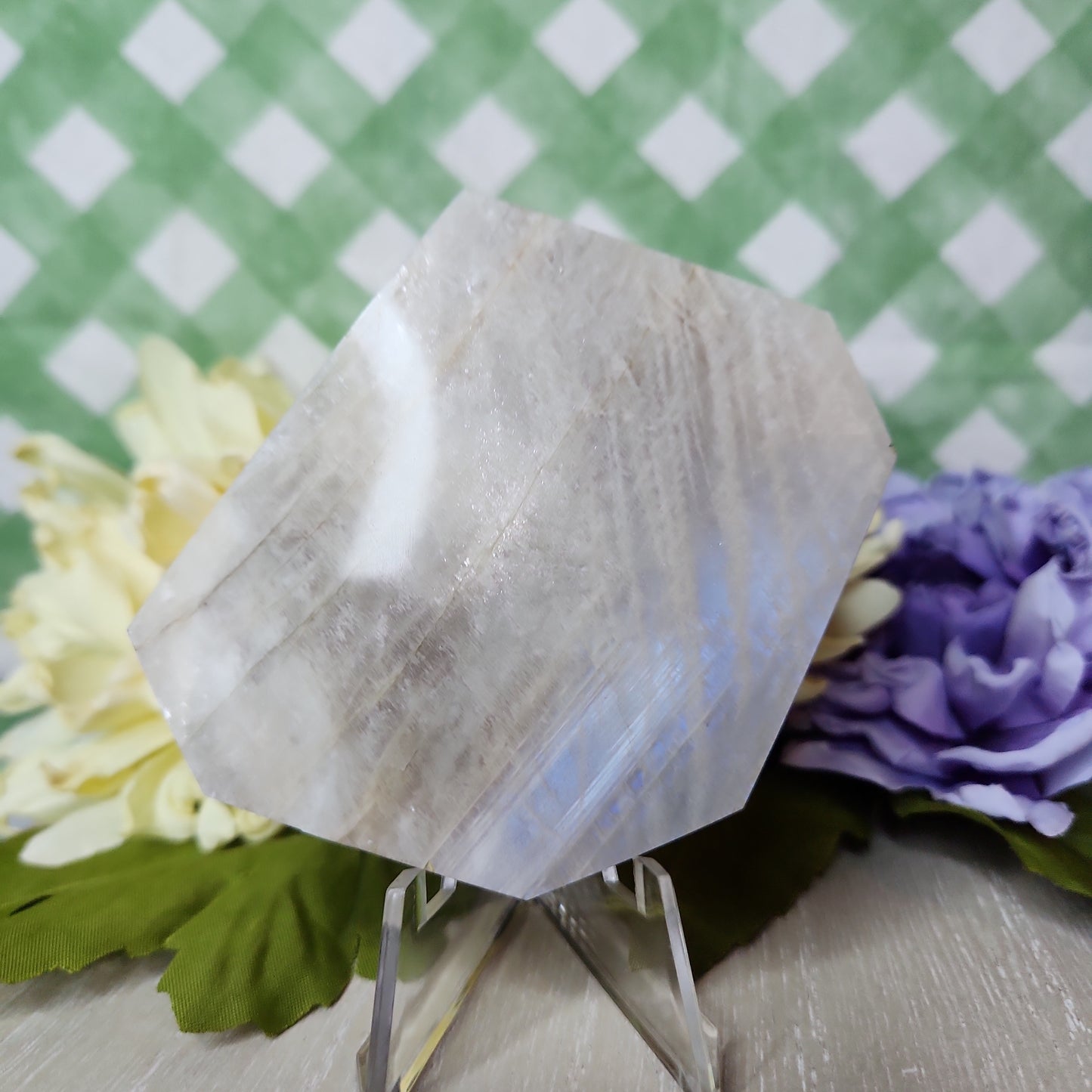 Moonstone slab (b)