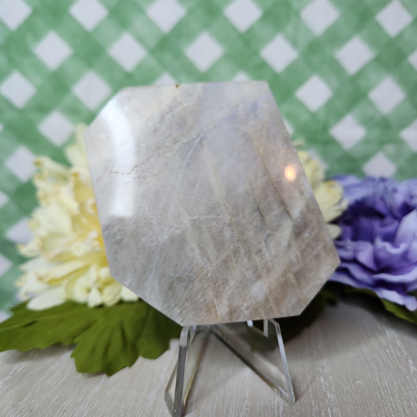 Moonstone slab (b)