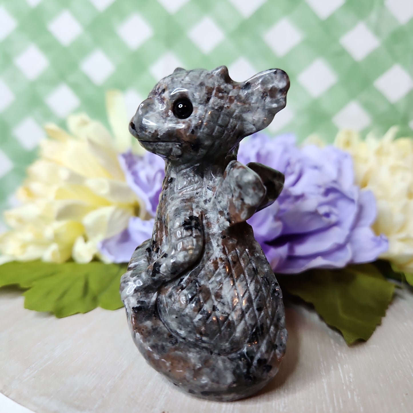 Yooperlite dragon carving (emberlite carving)