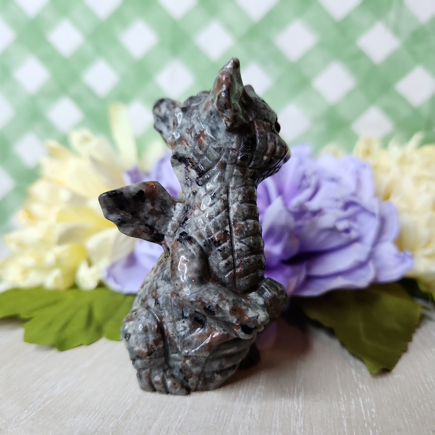 Yooperlite dragon carving (emberlite carving)