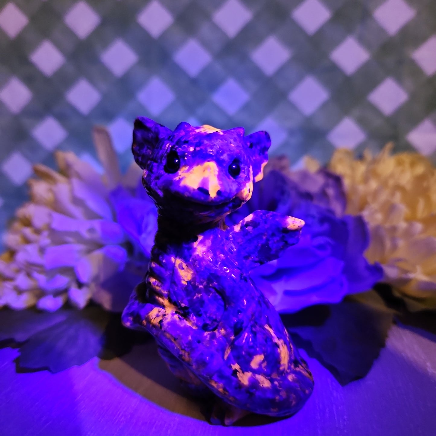 Yooperlite dragon carving (emberlite carving)