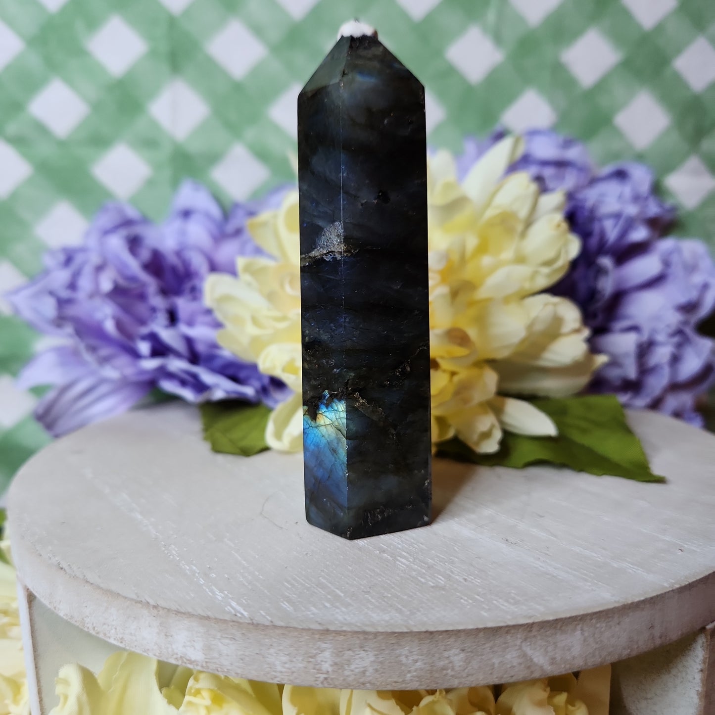 Labradorite tower (b)