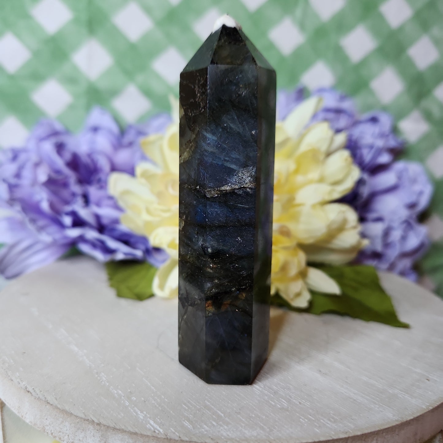 Labradorite tower (b)