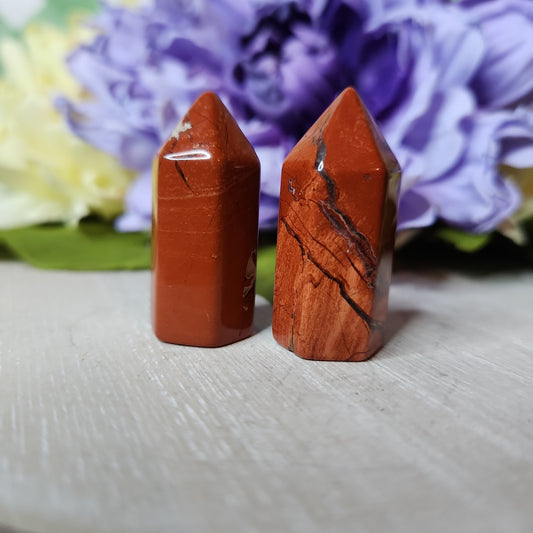 Red jasper mini tower