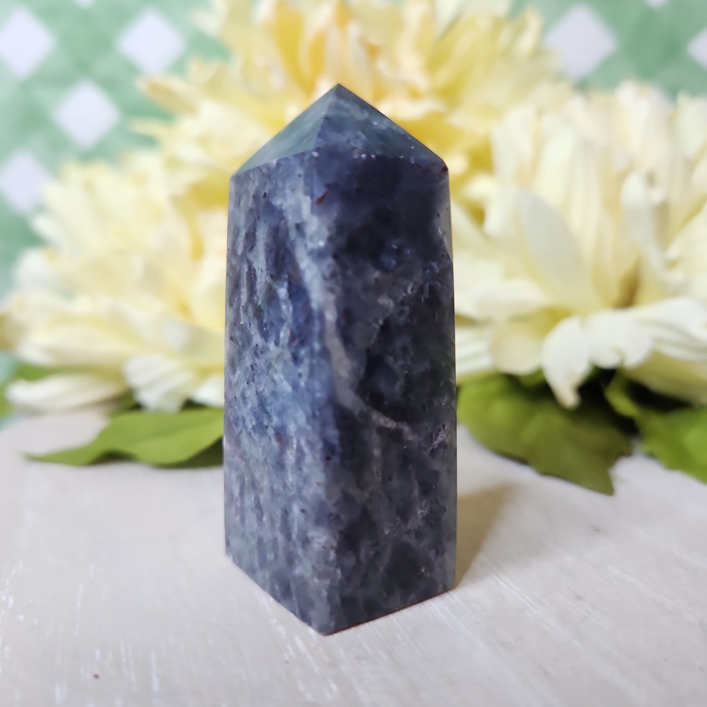 Iolite tower (cordierite) (b)