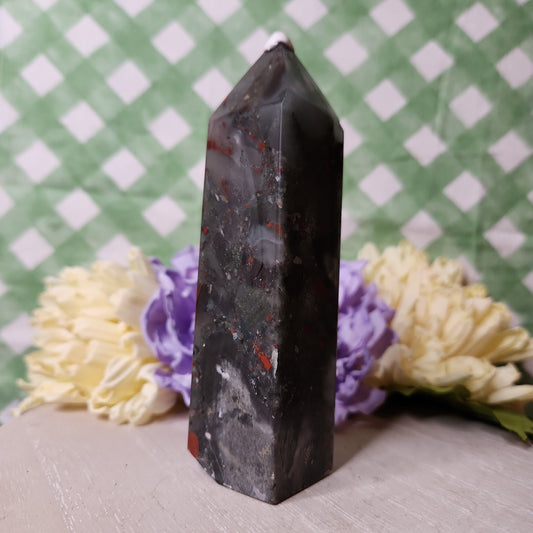 African bloodstone tower (d)