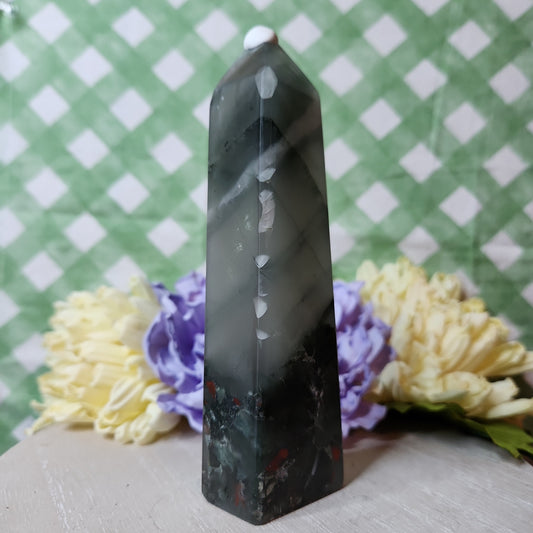 African bloodstone tower (f)