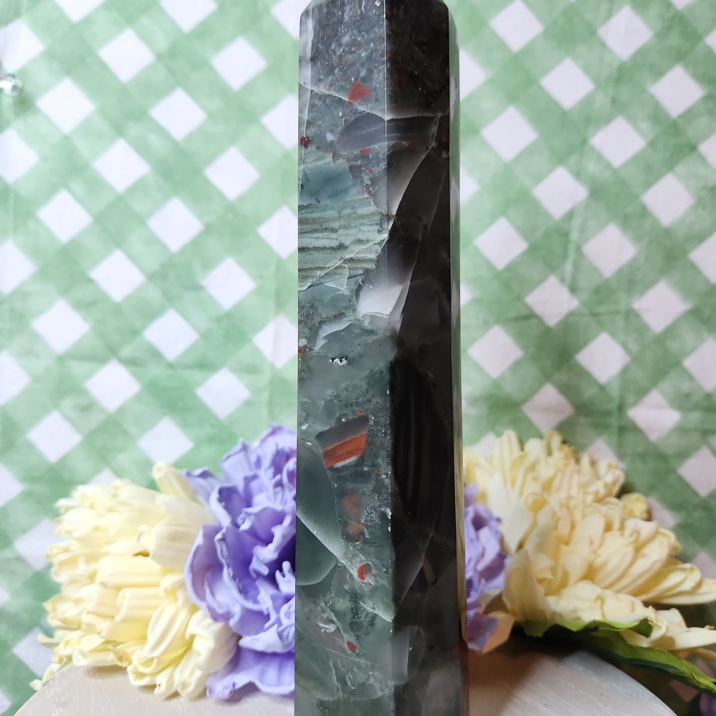 Statement African bloodstone tower