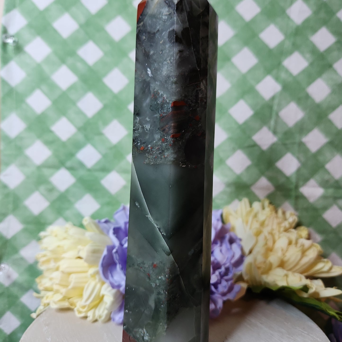 Statement African bloodstone tower