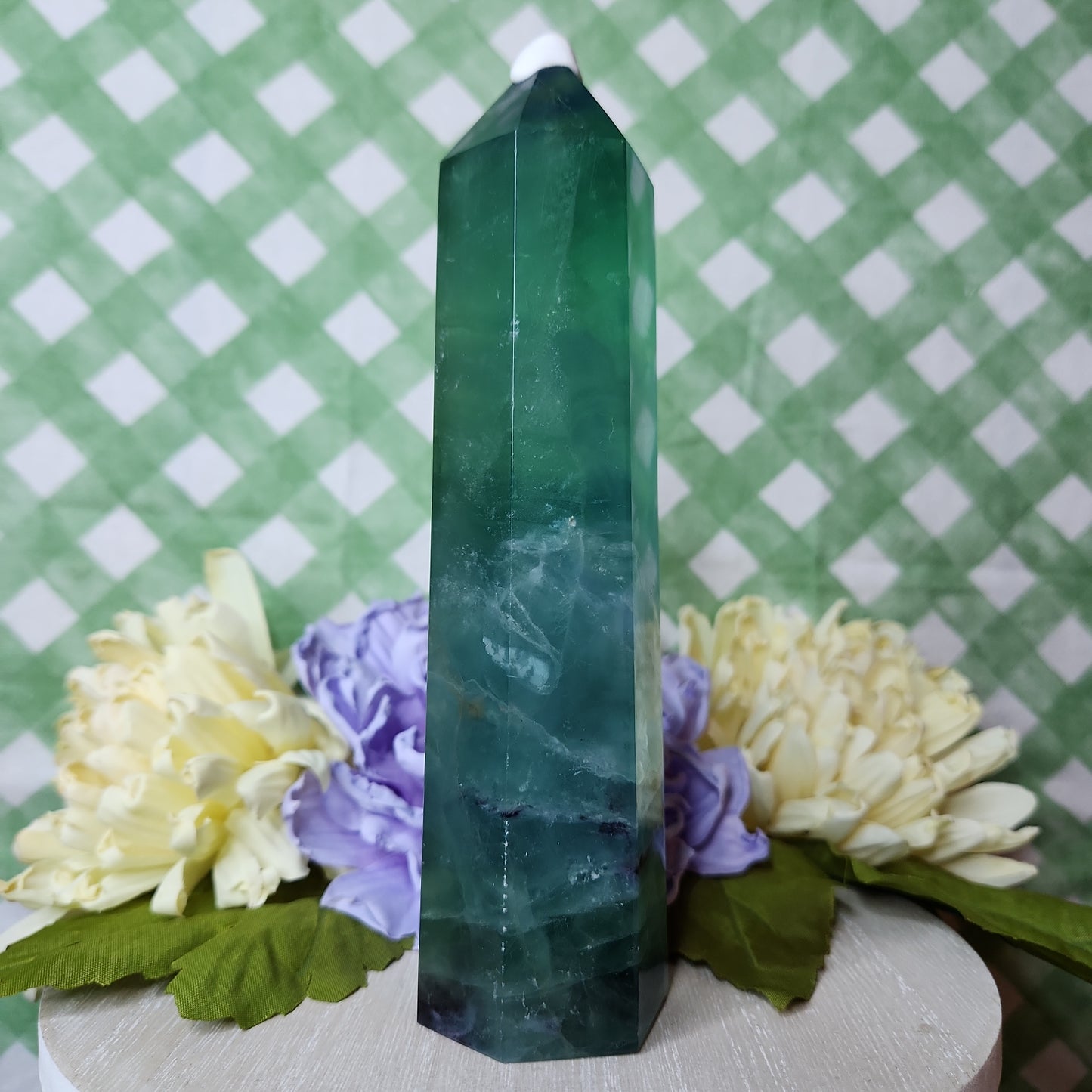 Statement fluorite tower