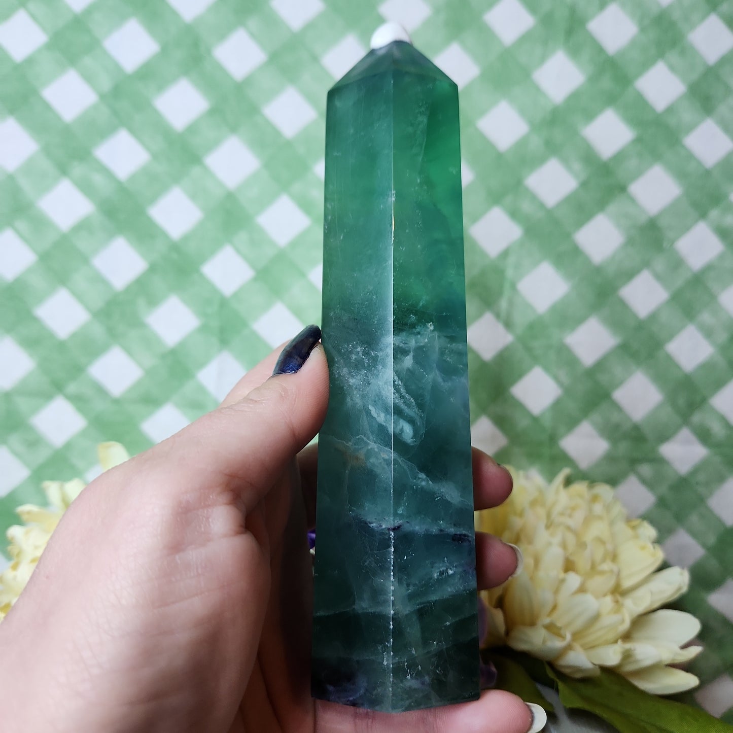 Statement fluorite tower