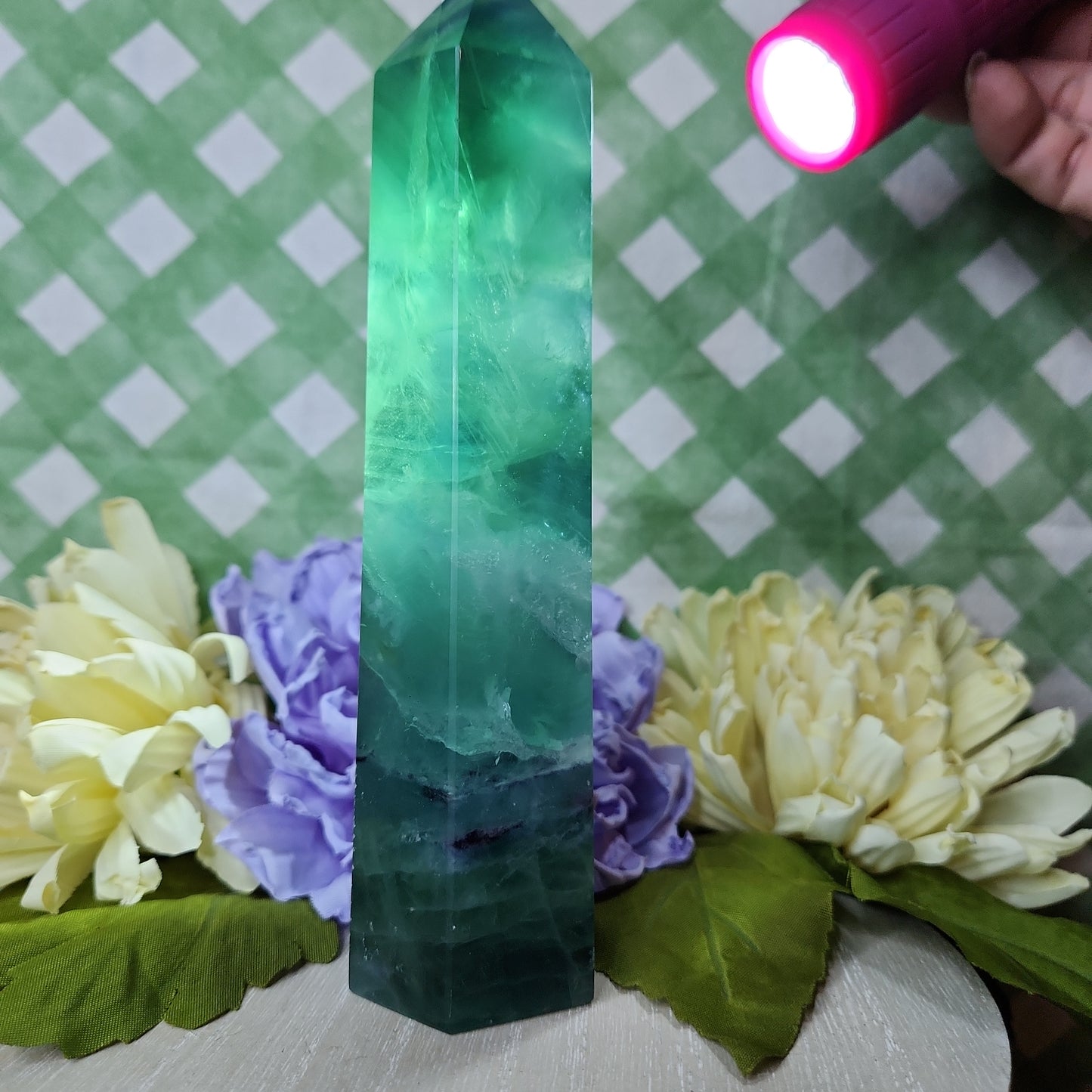 Statement fluorite tower